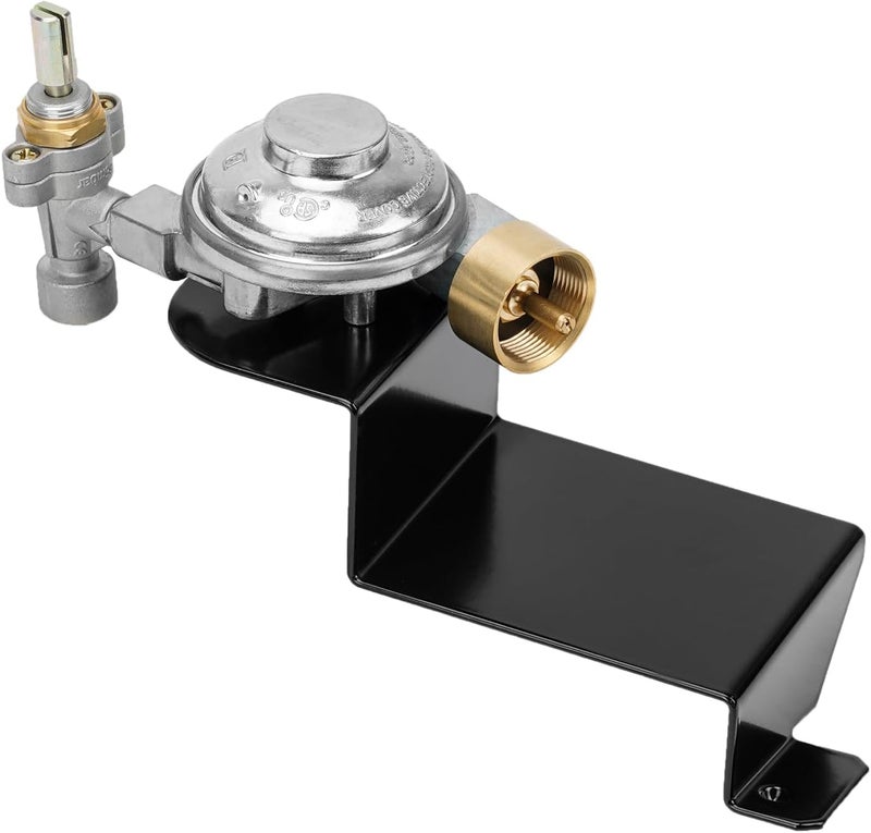 Skyflame Gas Grill Valve Regulator Assembly Compatible with Weber Q100 Q120 Series - Replacement Parts for Weber 80477 - Image 1